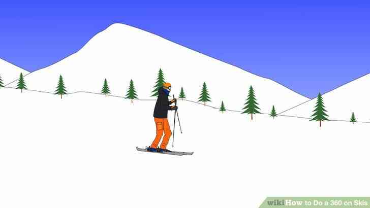 Image intitulée Faire un 360 sur des Skis à l